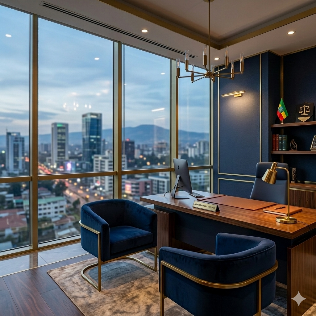 Daniel Gemechu Law Office website