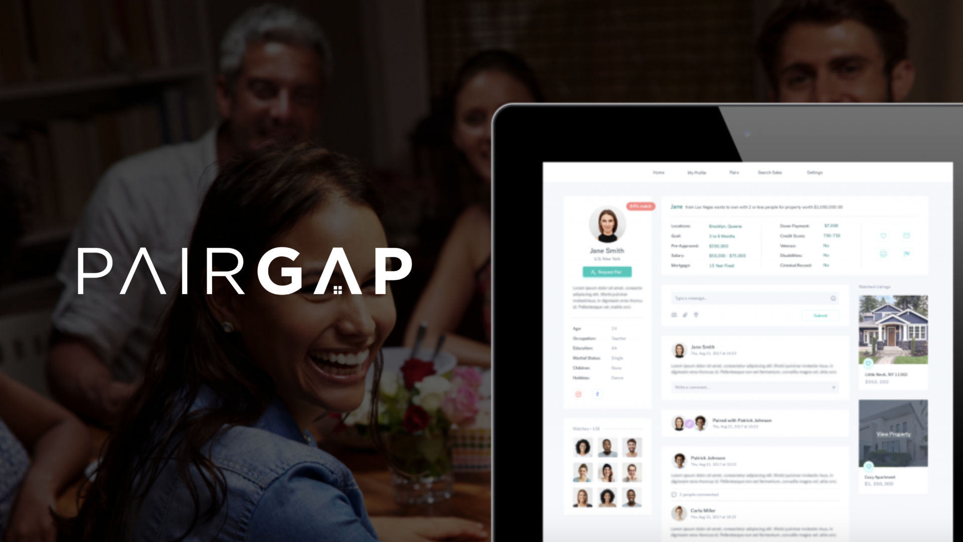 Pairgap marketing website