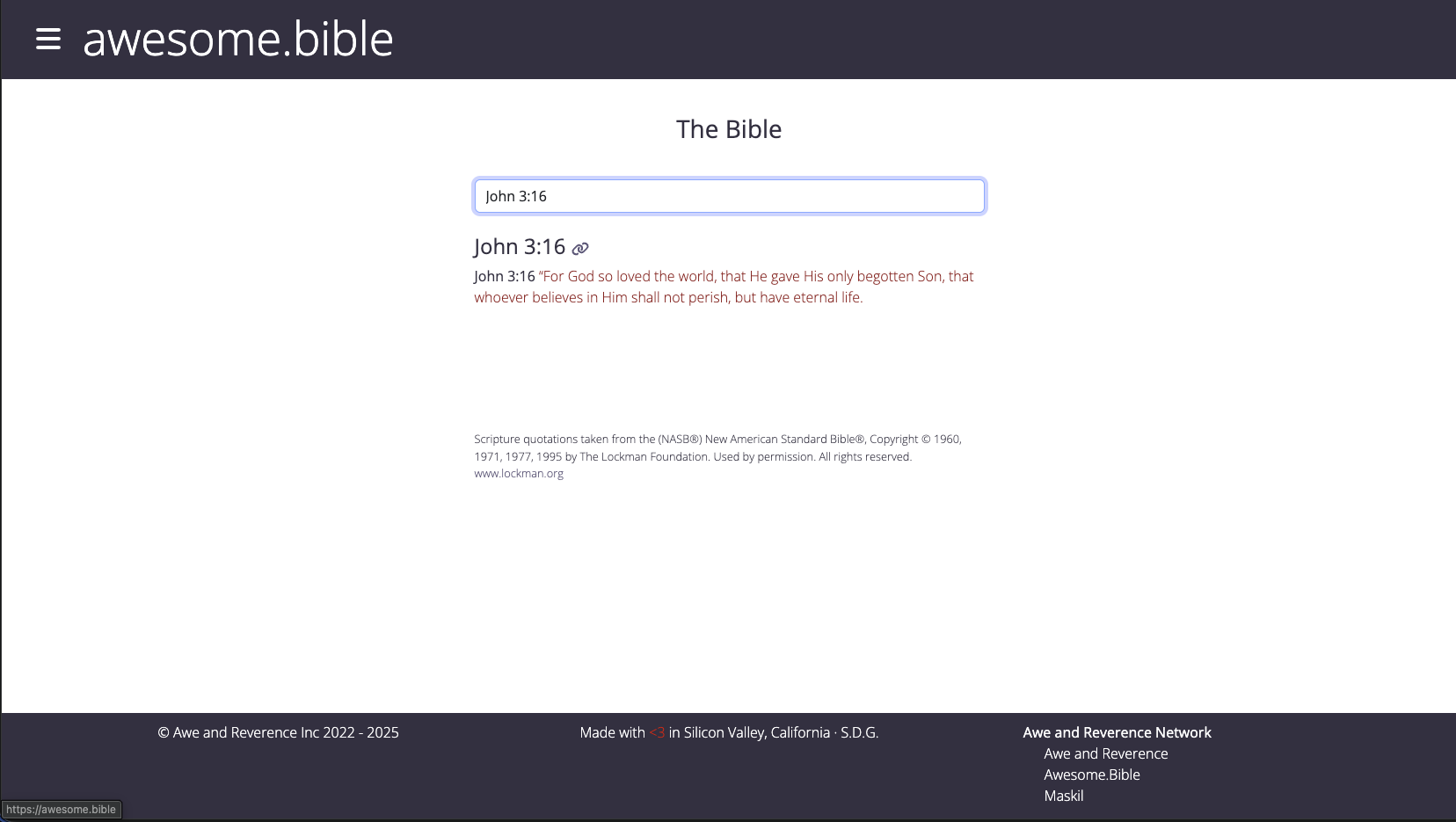 Awesome Bible